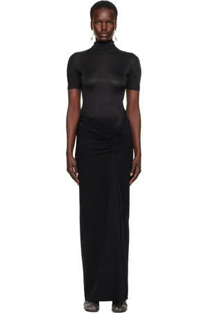 CHRISTOPHER ESBER Fusion Ruched Tee Maxi Dress