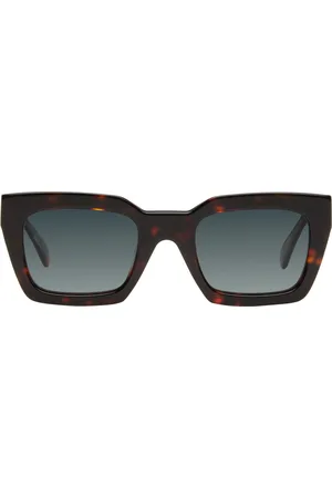 ANINE BING Brown Indio Sunglasses