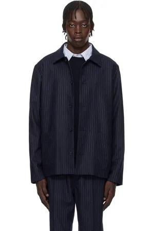 A.P.C. Navy Kerlouan Doublée Jacket