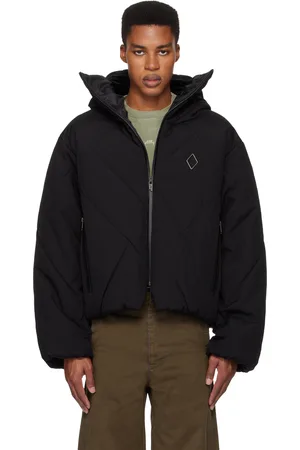 A-cold-wall* Black Shiro Hooded Puffer Jacket