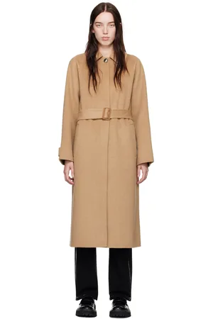 Proenza Schouler Tan White Label Juliette Coat