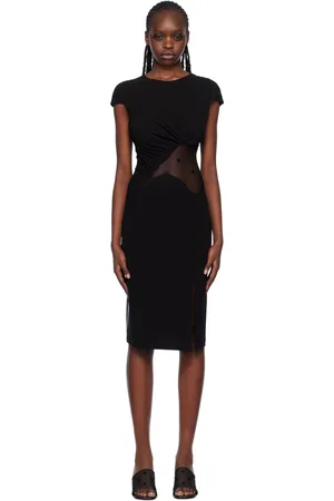 Givenchy Black 4G Midi Dress