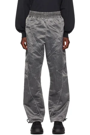 Alexander Wang Gray Piped Track Pants