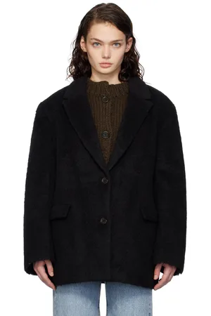AMOMENTO Hairy Oversized Blazer