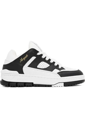 Axel Arigato White & Black Area Lo Sneakers