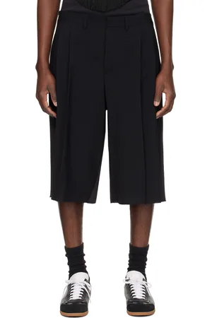 Maison Margiela Black Paneled Shorts