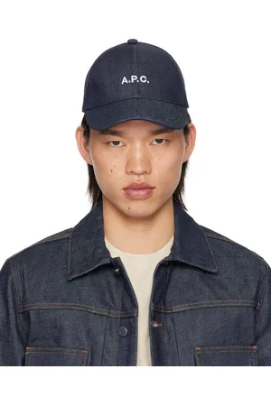 A.P.C. Indigo Charlie Baseball Cap