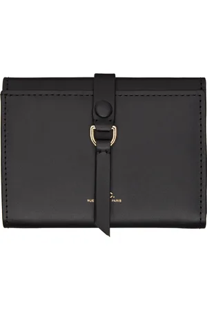 A.P.C. Black Noa Large Trifold Wallet