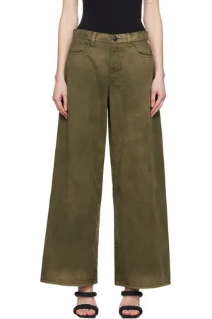 Alexander Wang Khaki Five-Pocket Trousers