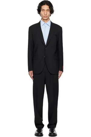 HUGO BOSS Black Single-Breasted Suit