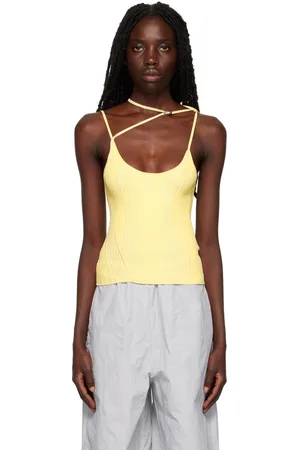 Paris Georgia Yellow Asymmetric Camisole