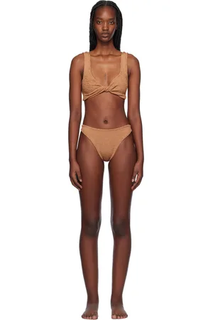 Hunza G Brown Juno Bikini