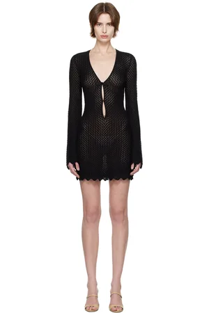 THE GARMENT Black Tanzania Minidress