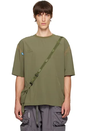 Archival Reinvent Green WIND AND SEA Edition Curve Bag & T-shirt Set