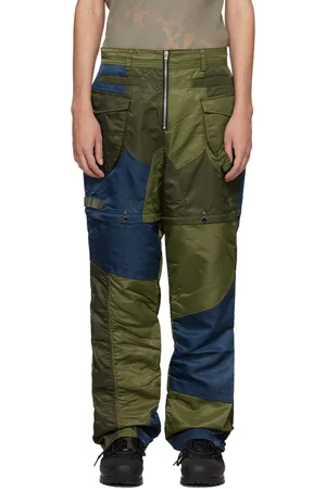 Andersson Bell Khaki & Navy Detachable Cargo Pants
