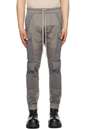 Rick Owens Gray Mastodon Cargo Pants