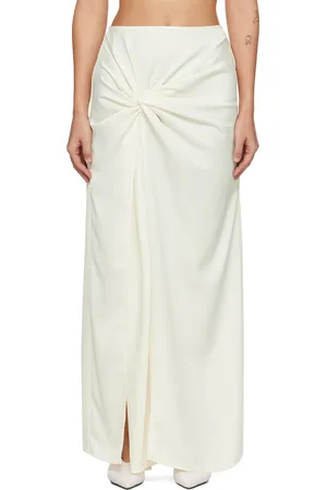 Beaufille Off-White Imogen Maxi Skirt