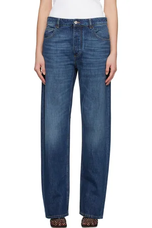 Bottega Veneta Blue Boyfriend Fit Jeans