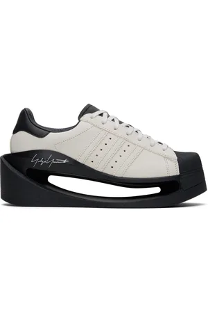 Y-3 Off-White & Black Gendo Superstar Sneakers