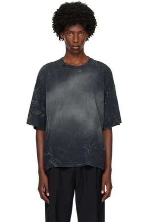 Alexander Wang Black Distressed T-Shirt