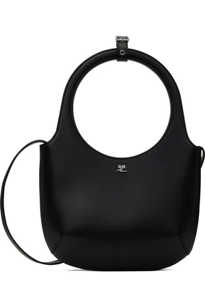 Courrèges Black Holy Leather Bag