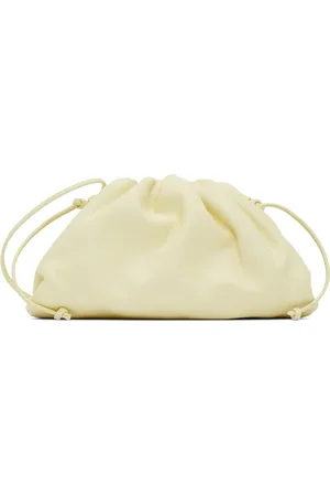 Bottega Veneta Yellow Mini Pouch Clutch
