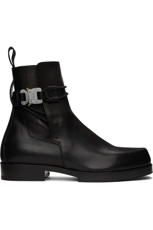 1017 ALYX 9SM Black Low Buckle Boots