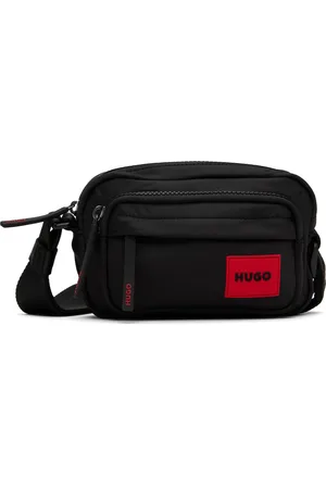 HUGO BOSS Black Logo Patch Bag