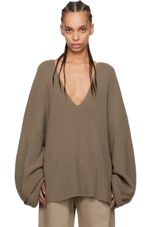 Entire Studios Taupe Dormer Sweater