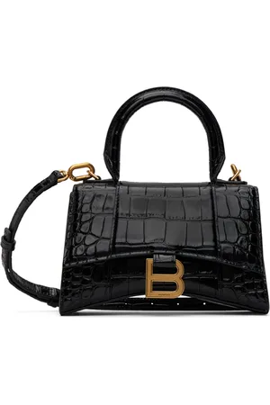 Balenciaga Black XS Hourglass Bag