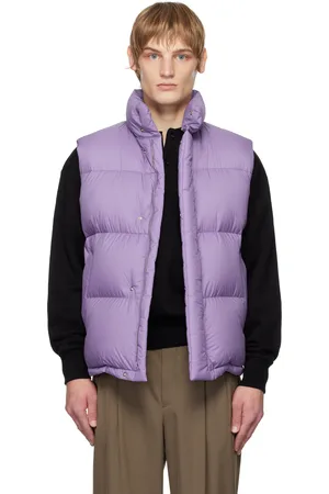 Auralee Super Light Nylon Ripstop Down Vest