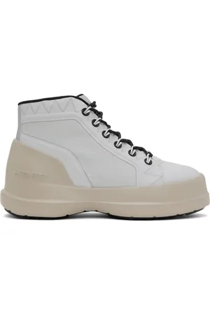 Moon Boot Gray Luna Trek Mid Nylon Boots
