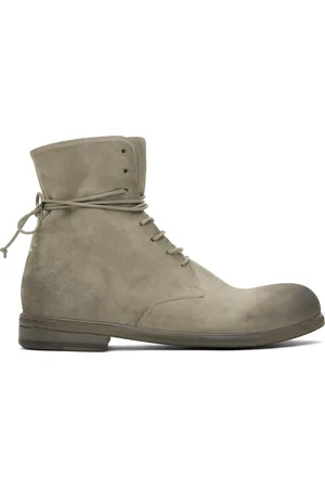 MARSÈLL SSENSE Exclusive Gray Zucca Media Ankle Boots