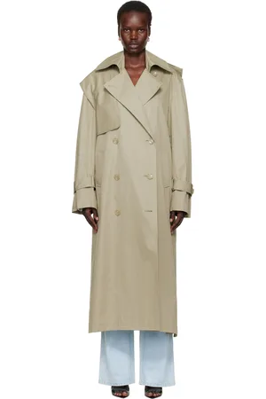 CHRISTOPHER ESBER Beige Loren Trench Coat