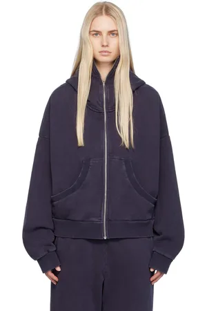 Entire Studios Navy Full Zip Hoodie