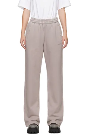 We11 Done Pink Subtle Distressed Sweatpants