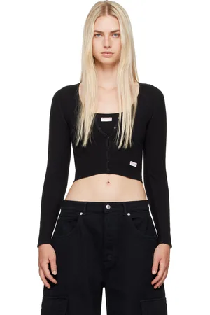 Alexander Wang Black Seamless Cardigan
