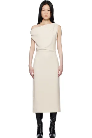 16Arlington Off-White Kira Midi Dress