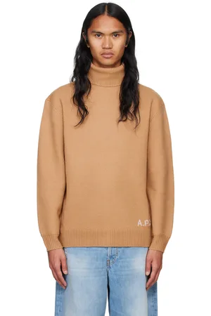 A.P.C. Tan Walter Turtleneck
