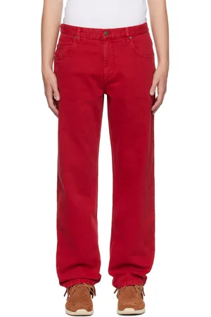 Isabel Marant Red Juro Jeans