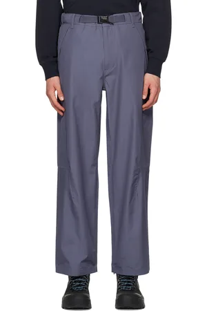 C.P. Company Blue Belted Trousers