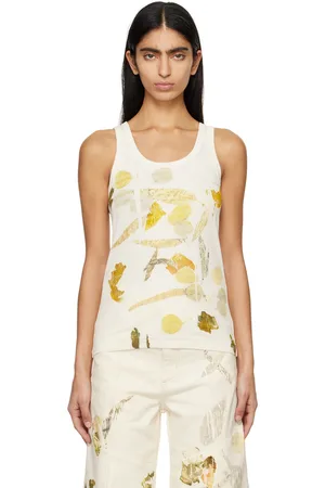 Feng Chen Wang Off- Printed Tank Top
