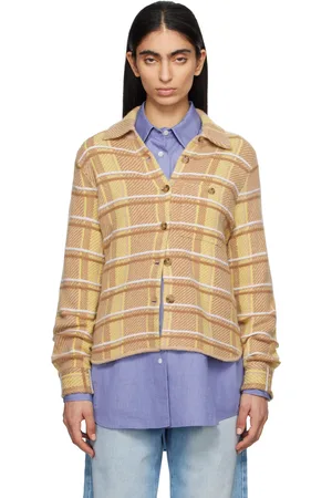 Guest In Residence Brown Dylan Plaid Shirt