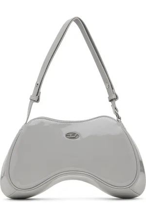 Diesel Gray Play Shoulder Bag