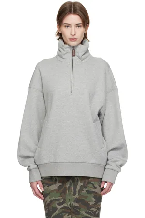 Fax Copy Express Gray Fleece-Lined Sweatshirt