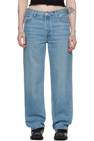 RE/DONE Blue Loose Longish Jeans