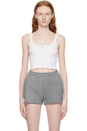 Alexander Wang White Hardware Tank Top