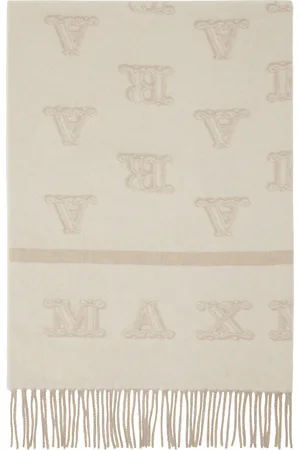 Max Mara Beige Wsklause Scarf