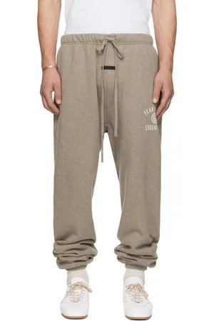 FEAR OF GOD Gray Fleece Essential Sweatpants