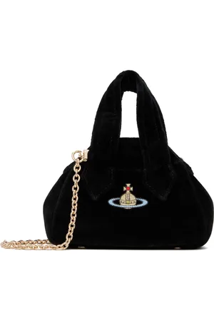 Vivienne Westwood Black Archive Mini Yasmine Bag